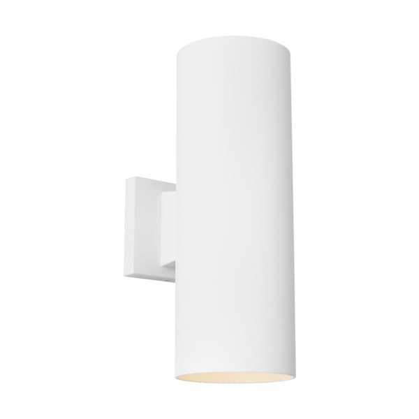 Outdoor Cylinders Medium Two Light Wall Lantern