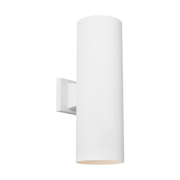 Outdoor Cylinders Large Two Light Wall Lantern